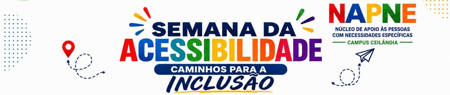Arte da Semana da Acessibilidade do NAPNE